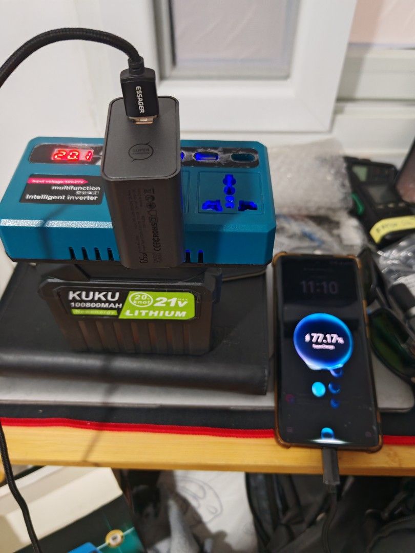 Makita mount lithium battery pack (kuku) (Category: Other Home Appliances) located in Quezon City. Submitted by blakbox (Listing ID 1463805887, Image 2). Description: 𝙿𝚘𝚠𝚎𝚛𝚒𝚗𝚐/𝚌𝚑𝚊𝚛𝚐𝚒𝚗𝚐 𝚢𝚘𝚞𝚛 𝚝𝚠𝚘 𝚠𝚊𝚢 𝚛𝚊𝚍𝚒𝚘 𝚒𝚗 𝚝𝚒𝚖𝚎𝚜 𝚘𝚏 𝚎𝚖𝚎𝚛𝚐𝚎𝚗𝚌𝚢 𝚘𝚛 𝚘𝚗-𝚝𝚑𝚎-𝚐𝚘? 𝚂𝚘𝚕𝚞𝚝𝚒𝚘𝚗: 𝟸𝟷𝚟 𝚞𝚗𝚒𝚟𝚎𝚛𝚜𝚊𝚕 𝚕𝚒𝚝𝚑𝚒𝚞𝚖 𝚋𝚊𝚝𝚝𝚎𝚛𝚢 𝚙𝚊𝚌𝚔𝚜! ( 𝙼𝚞𝚜𝚝 𝚋𝚎 𝚙𝚊𝚒𝚛𝚎𝚍 𝚠𝚒𝚝𝚑 𝟸𝟸𝟶𝚟 𝚒𝚗𝚟𝚎𝚛𝚝𝚎𝚛 ) 