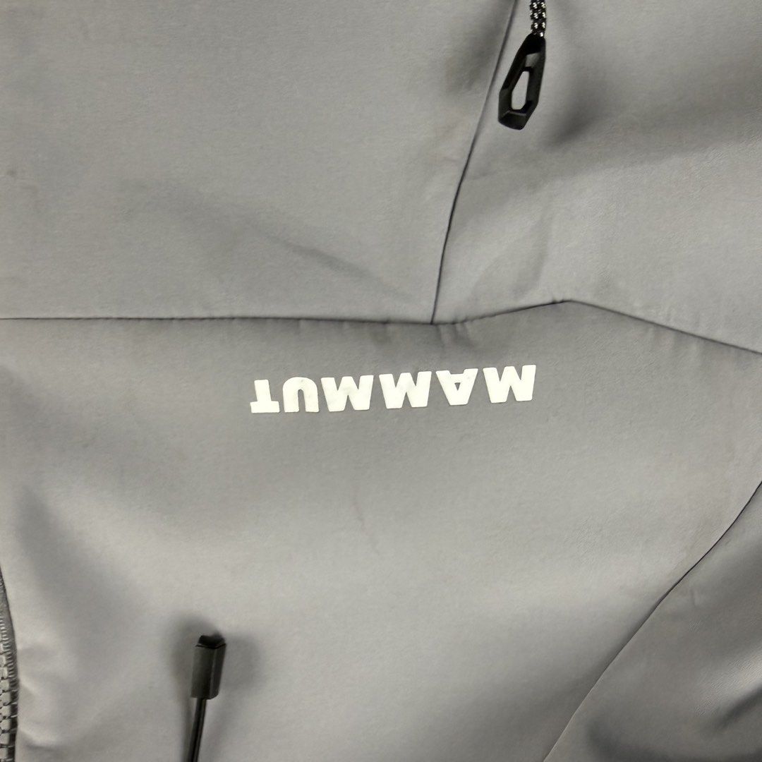 Mammut Grey Hooded Softshell Jacket (Category: Coats, Jackets and Outerwear) located in Cavite. Submitted by epiboie (Listing ID 1463834059, Image 2). Description: Mammut softshell Size xlarge 23x29 Color rate: 9.5/10 excellent condition Minr dirt 1480 - .