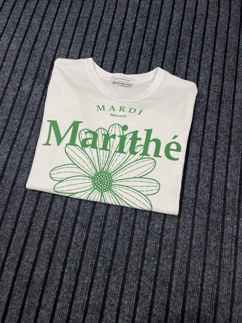 Mardi Mercredi x Marithe Francios Girbaud Shirt (Category: Luxury Apparel) located in Puerto Princesa. Submitted by palawan.swagdealer (Listing ID 1463897446, Image 1). Description: Measurements and flaws are already posted. Flaw/s: Dot stains.