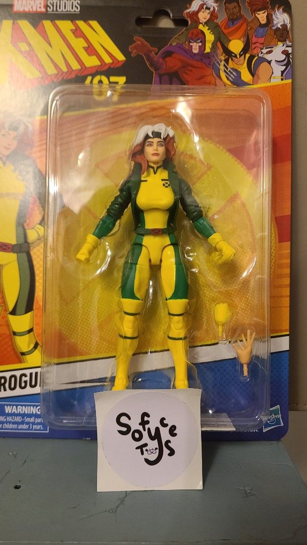 Marvel Legends X-men 97 Rogue (Category: Action & Battle Toys) located in Caloocan City. Submitted by sofycetoys (Listing ID 1463921358, Image 2). Description: FOR SALE: Marvel Legends X-men 97 Rogue Price: 3399 Issues: None Condition: BIB 📍: Caloocan 🚚 : Lalamove/JNT/LBC 💵: Gcash/BPI.