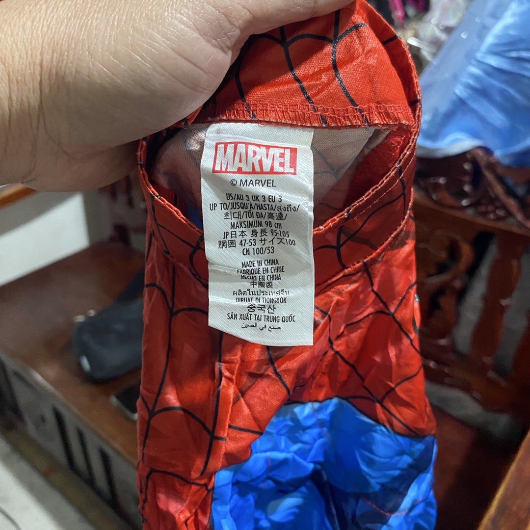 Marvel Spider (Category: Babies & Kids Fashion) located in Caloocan City. Submitted by discusonlineshop (Listing ID 1463936985, Image 3). Description: 3-4 y/0 .