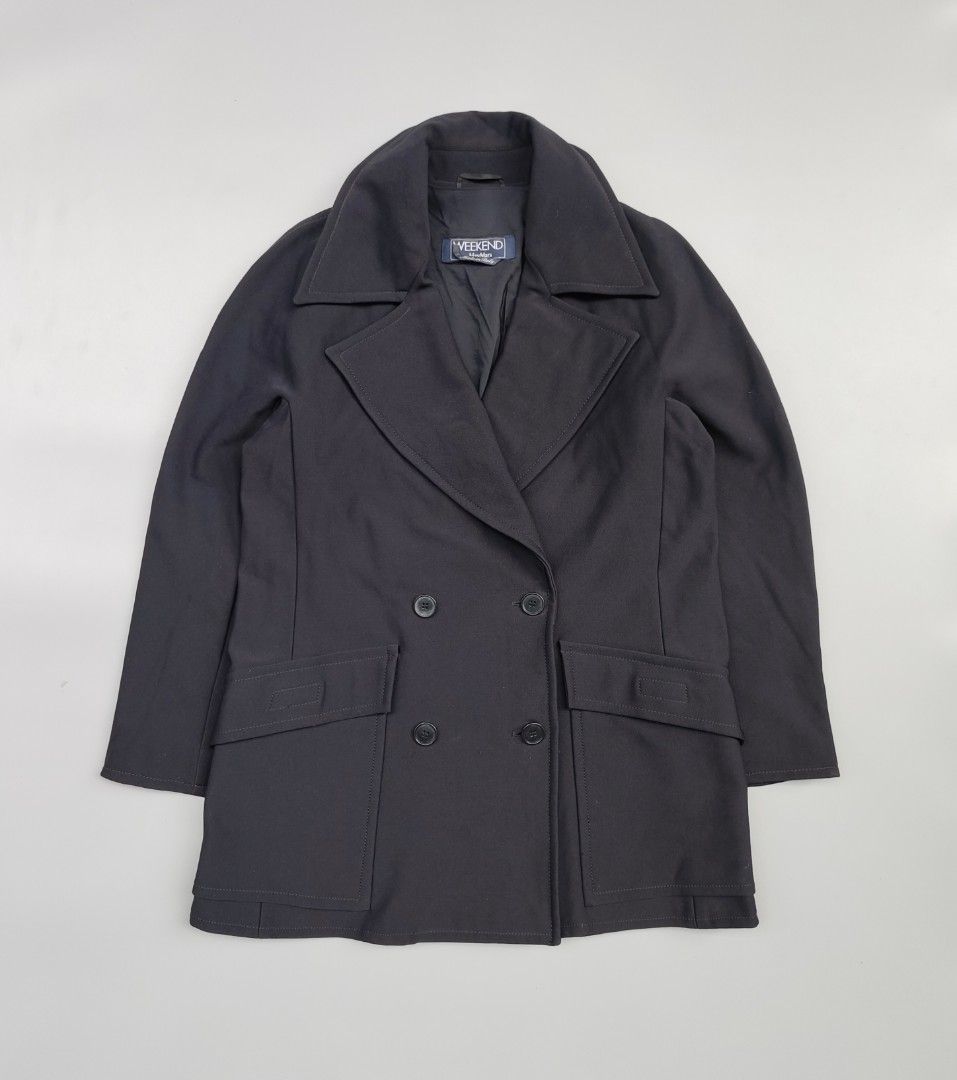 Maxmara double breasted (Italy made)thick cloth (Category: Coats, Jackets and Outerwear) located in Baguio. Submitted by archival_thrifted.ph. (Listing ID 1463772920, Image 1). Description: FOR SALE‼️ .MAXMARA DOUBLE BREASTED .MADE IN ITALY 🇮🇹 .EXCELLENT CONDITION .BEST FIT LARGE .PHP 2500 PLUS SF .COURIER J&T .MOP GCASH .❌❌ COP/COD .BAGUIO AREA .DM FOR SURE BUYER TY.