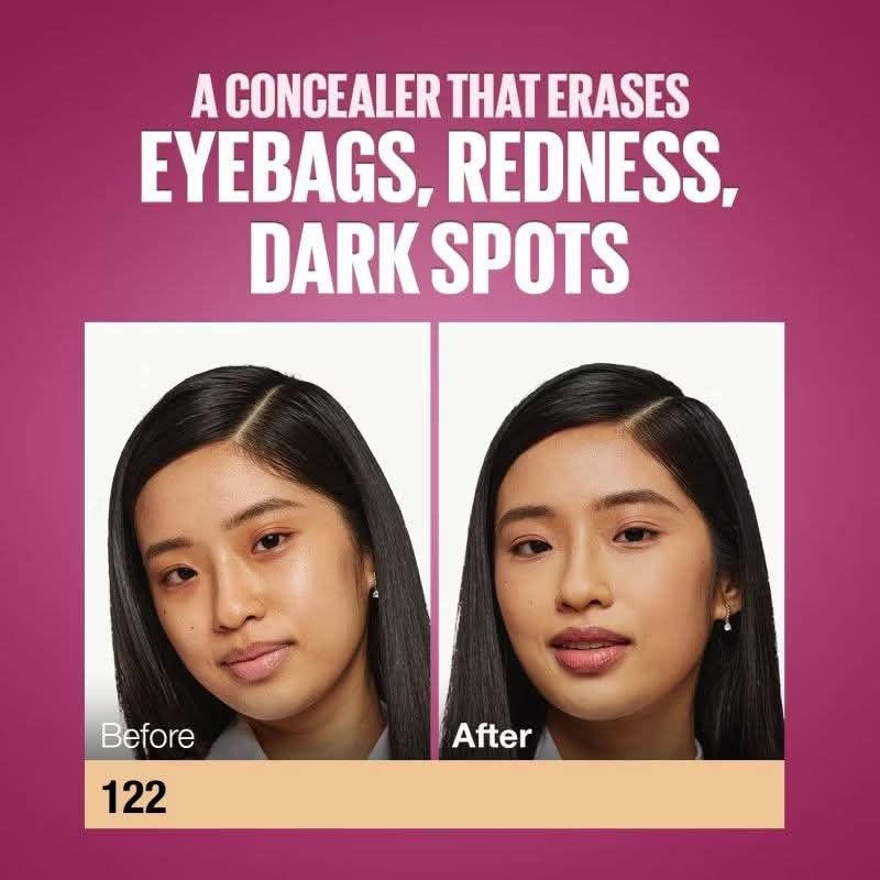 Maybelline Instant Eraser (Category: Makeup) located in Dagupan City. Submitted by jem.aly.n (Listing ID 1463749633, Image 3). Description: ✅Sealed/Brandnew ₱180 ONLY‼️ (419srp) Available shade: 📌 122 (2) 📌 120 (3) 📌 100 MOD: ✅ Meet up (around Dagupan City, Pangasinan) ✅ Delivery (j&t courier) ✅️ Dropping Area (lucky pasabay) MOP: ✅️ Gcash & BDO (for delivery) ✅️ Cash (for meet up).