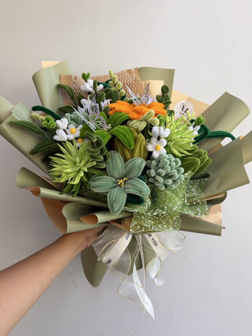 medina fleur (Category: Flowers & Bouquets) located in Valenzuela. Submitted by mflowers_crafts (Listing ID 1463897756, Image 1). Description: HANDMADE FLOWERS THAT LAST! Looking for a beautiful and meaningful gift? 💐 Our handmade flower bouquets are carefully crafted with satin ribbons, fuzzy wire flowers, and dried trigo fillers—made with love and designed to last! 💕 📦 Ships nationwide 💵 Cash on Delivery available 💐 Customized orders are w