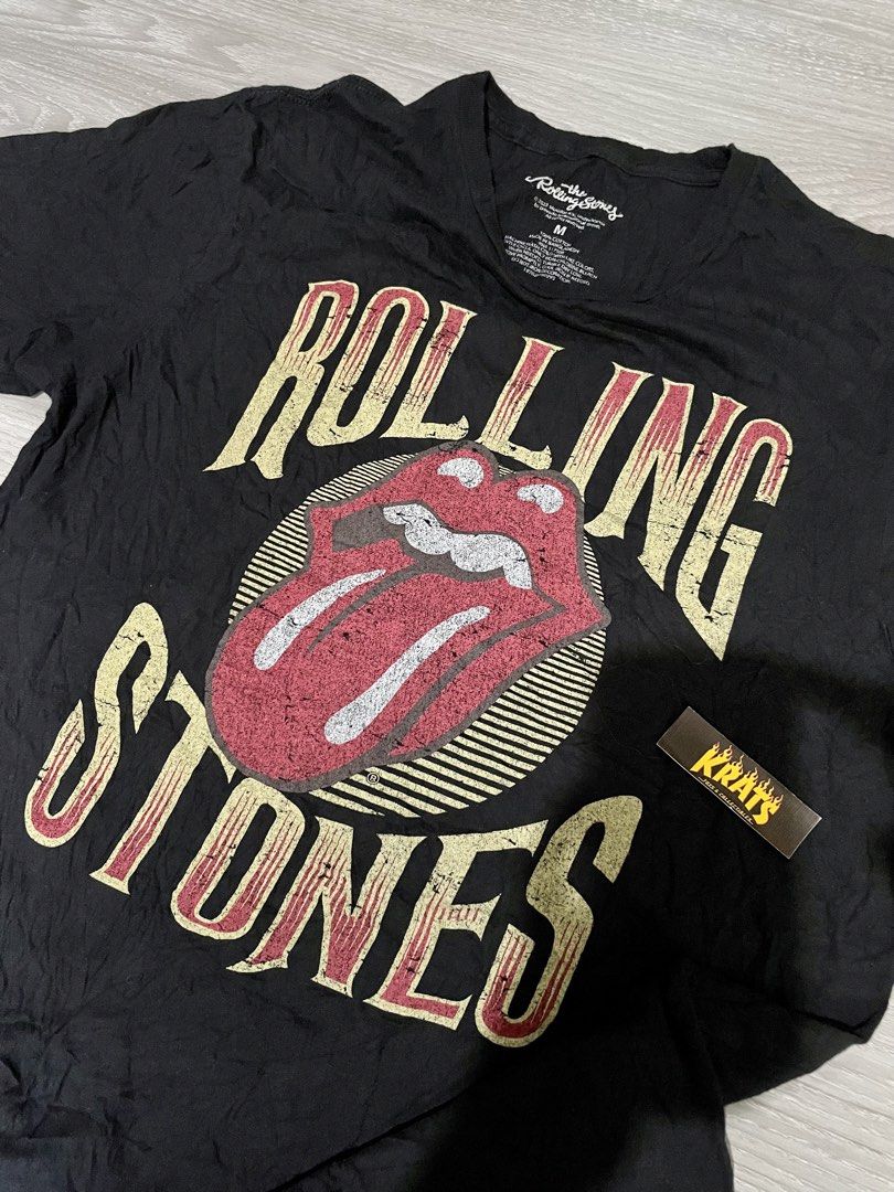 Medium Rolling Stones Tees (Category: Tshirts & Polo Shirts ) located in Bacolod City. Submitted by kRatoYs24 (Listing ID 1463742408, Image 3). Description: Ukay Fresh Items Band Shirt Rolling Stones Medium - 19.5 W / 28L Good Con / Ukay Fresh Wash Nyo Na Lang Paymwnt Via Gcash 550 Only Bacolod City ( Freeship Nationwide Via Lbc Pick Up Branch Sa Malayo ).