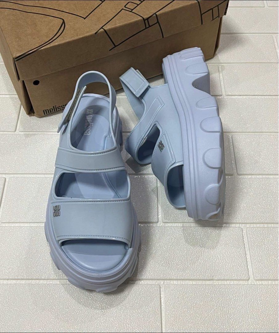 Melissa Ella Move Platform US5,6,7,8,9 (Category: Wedges) located in Taguig. Submitted by melissacollection.ph (Listing ID 1463747278, Image 1). Description: ALL POSTED SIZES ARE AVAILABLE. BRANDNEW AND COMPLETE INCLUSIONS - 3X MONEYBACK GUARANTEE IF PROVEN FAKE.