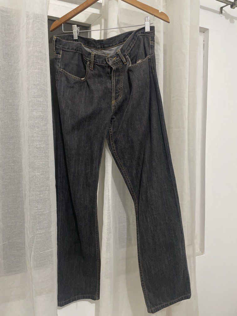 Men’s Denim Jeans - Maharishi (Category: Jeans) located in Lipa City. Submitted by sophiavillapando (Listing ID 1463849012, Image 1). Description: Dark Denim Jeans *can be unisex MHI by Maharishi (Brand) RFS: need of funds.