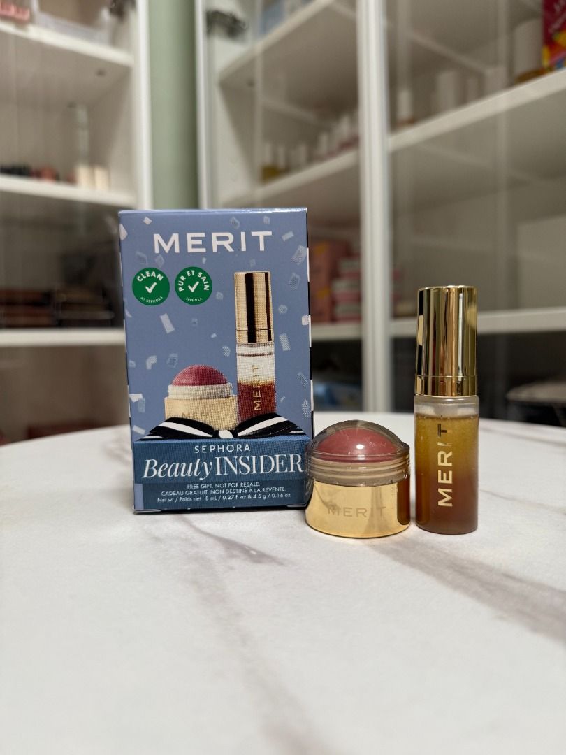 MERIT Glowy Faves Set (Category: Makeup) located in Quezon City. Submitted by happyfactoryph (Listing ID 1463902329, Image 2). Description: 🛍️ MERIT Glowy Faves Set FB/IG Price - P2,790 E-Commerce Price - P3,790 Available now at Happy Factory PH! SHOP DETAILS 💳 Mode of Payment: COD, BPI, BDO, Metrobank, GCash 📍 Pick-up: Marikina Heights 🚚 Shipping: Grab, Lalamove, J&T, LBC ⭐ ORDER FORM Name: Order(s): Contact Number: Delivery Address: ⭐ Price