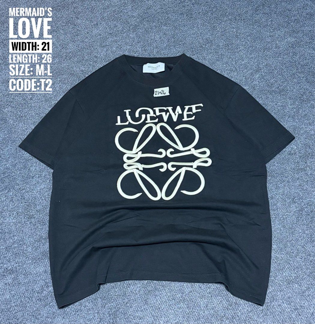 Mermaid’s Love Loewe (Category: Tshirts & Polo Shirts ) located in Baguio. Submitted by baguio_streetwear_2600 (Listing ID 1463872264, Image 1). Description: - Stylish brown tote bag - Durable canvas material - Spacious interior - Classic and versatile design.