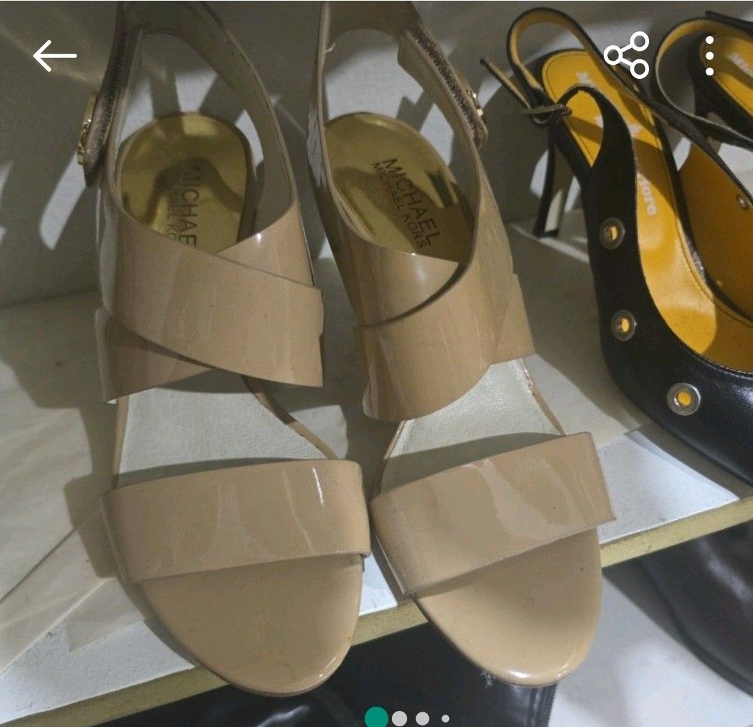 Michael Kors Nude Heels (Category: Heels) located in Manila. Submitted by rcloset___ (Listing ID 1463778404, Image 1). Description: brand new nude color bought in NYC.