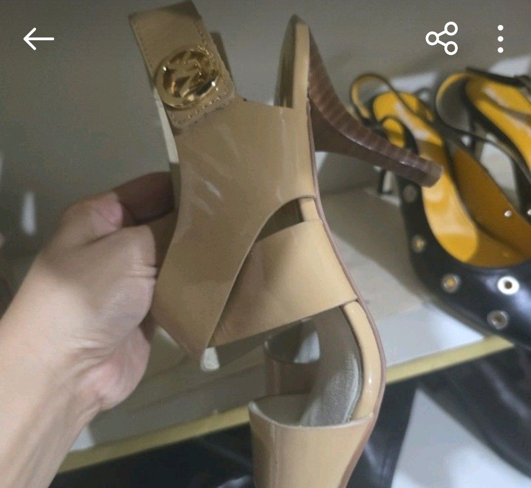 Michael Kors Nude Heels (Category: Heels) located in Manila. Submitted by rcloset___ (Listing ID 1463778404, Image 2). Description: brand new nude color bought in NYC.