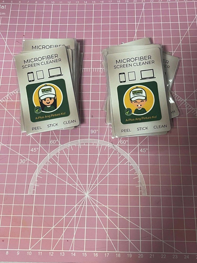 Microfiber screen cleaner sticker (Category: Other Gadgets) located in Muntinlupa City. Submitted by zealdolphin.923128 (Listing ID 1463823799, Image 3). Description: .