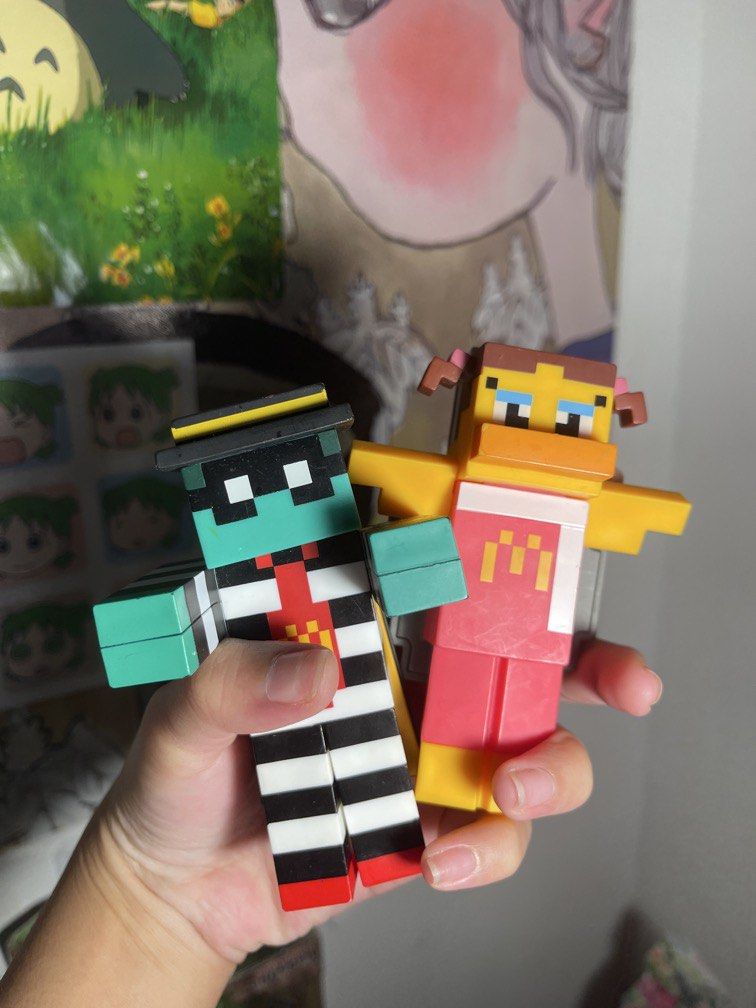 MINECRAFT MCDONALDS 150 BOTH (Category: Designer & Blind Box Toys) located in Cavite. Submitted by lily_anik (Listing ID 1463865785, Image 1). Description: .
