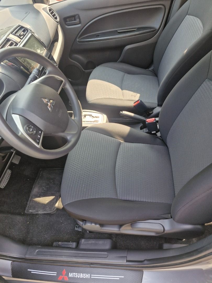 Mitsubishi Colt 1.5 MIVEC CVT (A) (Category: Used Cars) located in Dagupan City. Submitted by mightynorth2ndhandcars.88_ph (Listing ID 1463781730, Image 3). Description: 🚗 FOR SALE: 2022 MITSUBISHI MIRAGE G4 GLX AT ✨ Titanium Gray Metallic ✅ Automatic Transmission ✅ Never Flooded ✅ Brand New GT Tires ✅ Newly Installed 3M Dark Tint ✅ Newly Installed Backing Sensor ✅ Plate Ending 6 — Coding Day: Wednesday ⚠️ CAROUSELL NOTICE: Please ignore the mod