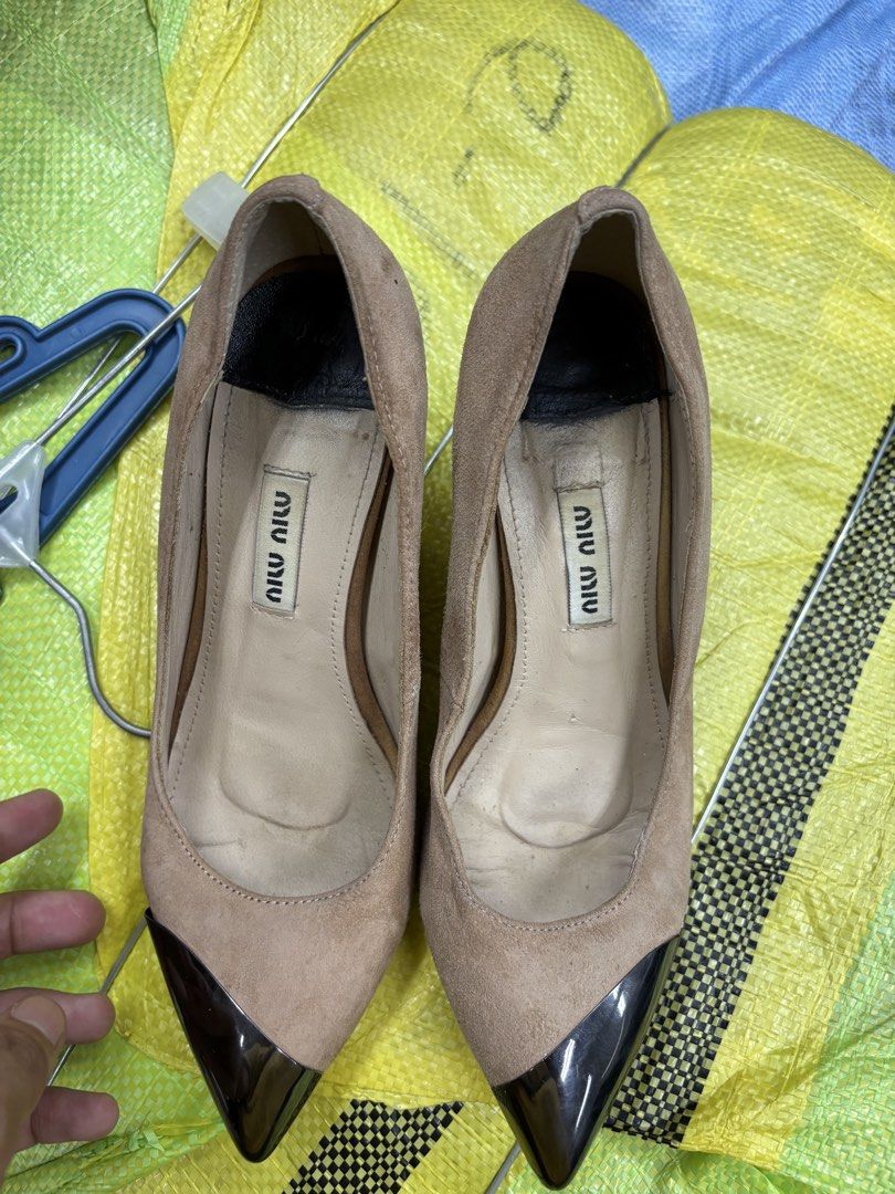 Miu miu (Category: Casual Shoes) located in Zamboanga. Submitted by thriftitup0430 (Listing ID 1463846787, Image 2). Description: Issue already posted Size 35.