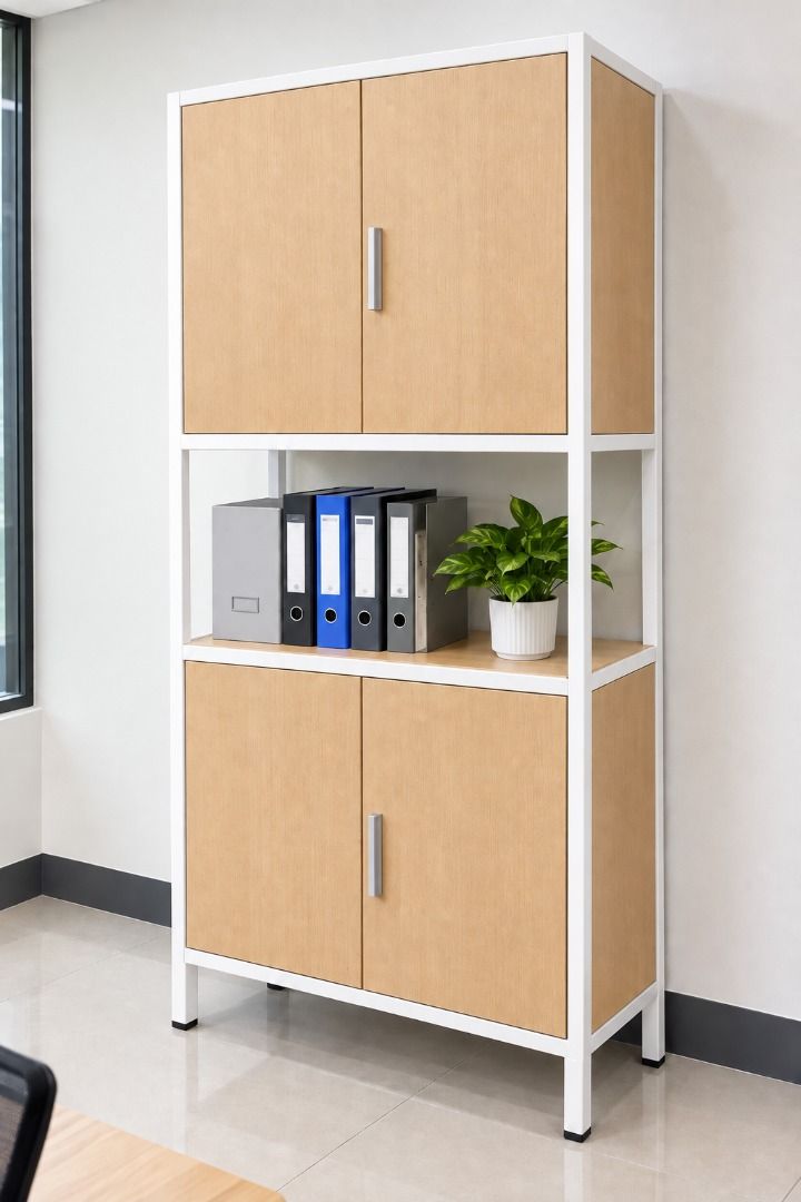 MODULAR CABINET MARINE LAMINATED MATERIAL WITH METAL FRAME (Category: Shelves, Cabinets & Racks) located in Caloocan City. Submitted by wincollins34516 (Listing ID 1463788094, Image 1). Description: Upgrade your office with our high-quality, made-to-order office furniture designed to match your preferred style, space, and requirements. 🏢 Whether you're furnishing a new office or renovating your workspace, WINCOLLINS FURNITURE ENTERPRISE provides