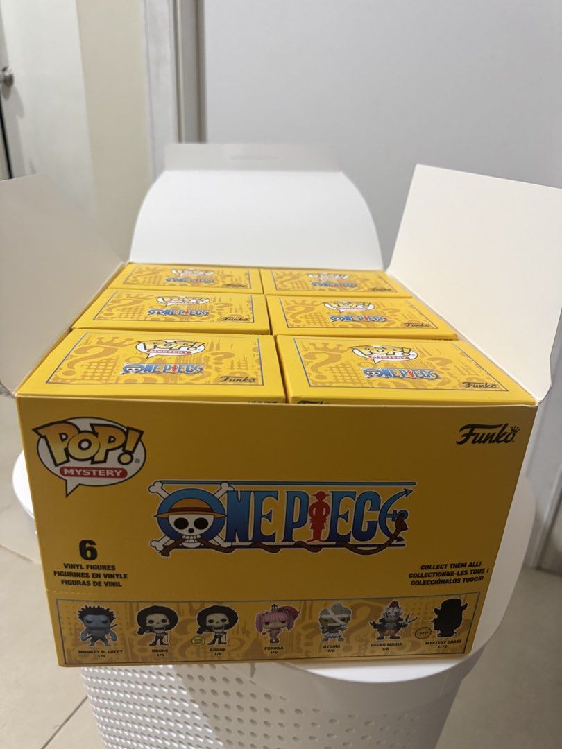 Mystery Funk Pop - One Piece (Category: Designer & Blind Box Toys) located in Manila. Submitted by fameous21 (Listing ID 1463747184, Image 2). Description: Mystery Funko Pop > Already opened/unboxed > Selling as a SET only > In Good Condition Location: BGC, Taguig.