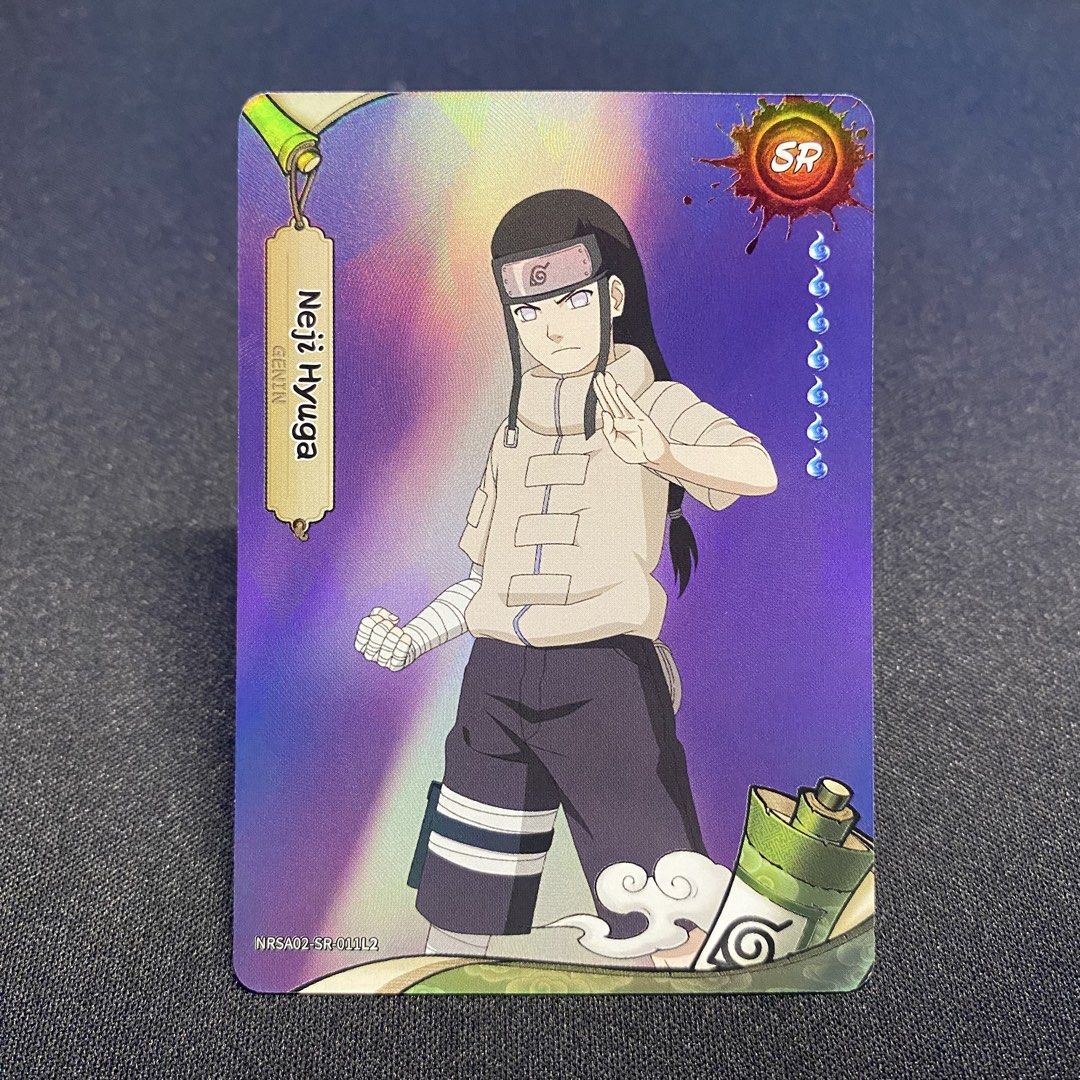 NARUTO KAYOU - NEJI HYUGA SUPER RARE (Category: Raw Singles) located in Taguig. Submitted by secrethideout_official (Listing ID 1463914621, Image 1). Description: Naruto Kayou - Neji Hyuga Super Rare (SR) ✅ firm price ✅ ignoring LP inquiry Location: Taguig📍 Shipping: J&T | LBC | Lalamove Payment: Gcash | Bank Transfer.