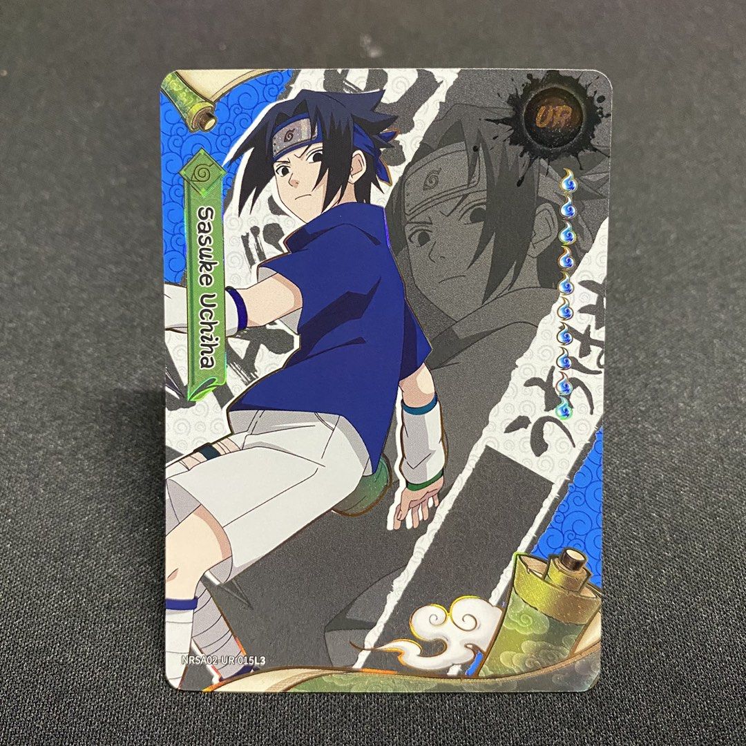 NARUTO KAYOU - SASUKE UCHIHA ULTRA RARE (Category: Raw Singles) located in Taguig. Submitted by secrethideout_official (Listing ID 1463910414, Image 1). Description: Naruto Kayou - Sasuke Uchiha Ultra Rare ✅ firm price ✅ ignoring LP inquiry Location: Taguig📍 Shipping: J&T | LBC | Lalamove Payment: Gcash | Bank Transfer.