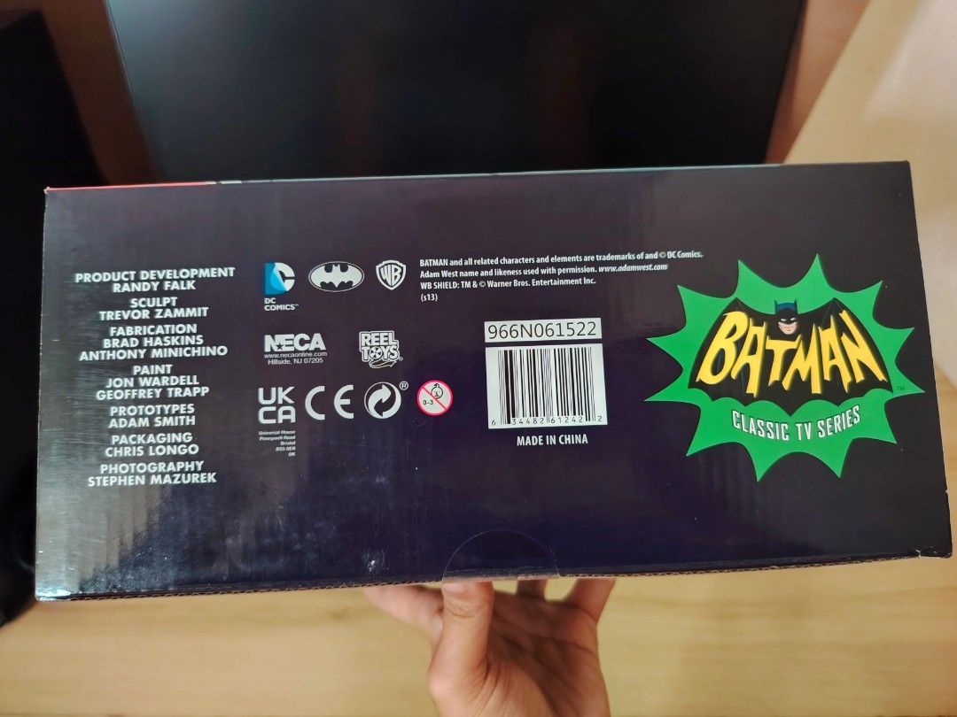 NECA 1/4 Scale Batman 1966 (Category: Figurines & Statues) located in Valenzuela. Submitted by leethechris (Listing ID 1463787883, Image 3). Description: Sealed, Brand new. La lamove only, ikaw mag bbook. Loc: Valenzuela.
