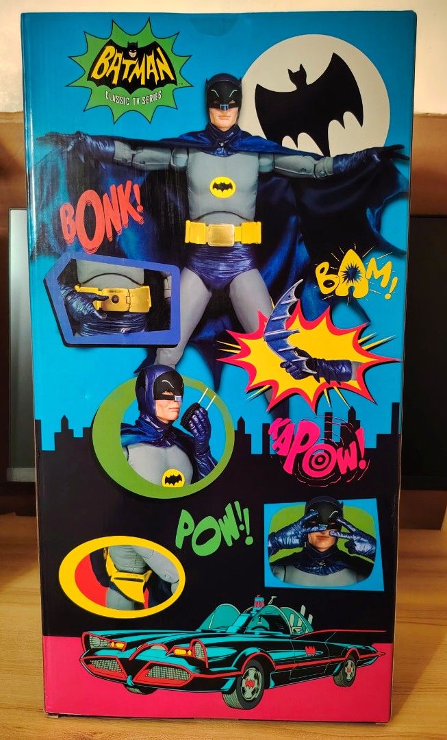 NECA 1/4 Scale Batman 1966 (Category: Figurines & Statues) located in Valenzuela. Submitted by leethechris (Listing ID 1463787883, Image 2). Description: Sealed, Brand new. La lamove only, ikaw mag bbook. Loc: Valenzuela.