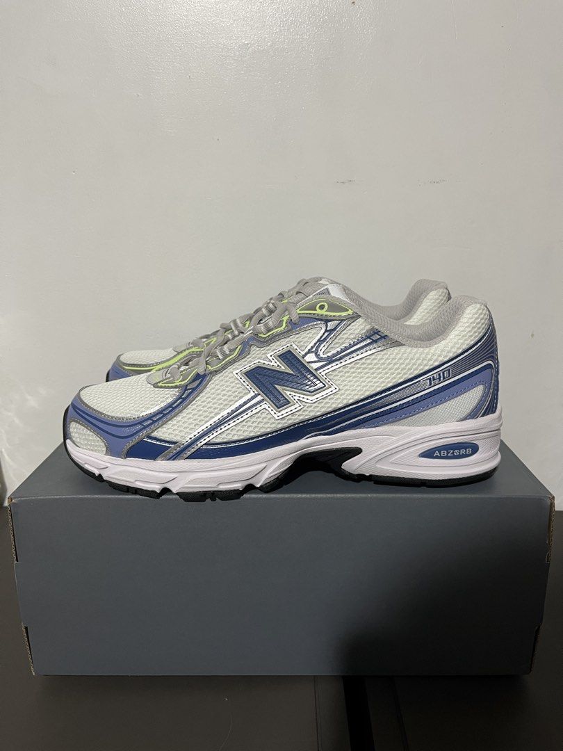New Balance 740 (Category: Sneakers) located in Quezon City. Submitted by shanemnz (Listing ID 1463768862, Image 2). Description: New Balance 740 Size 9.5 US Men White/silver/blue Brandnew unused Legit 100% Complete with box, paper inserts, and wrapping paper. Selling it for only 2,998 pesos Meetups along commonwealth ave. or shipping with your preferred courier at buyer’s expense. .