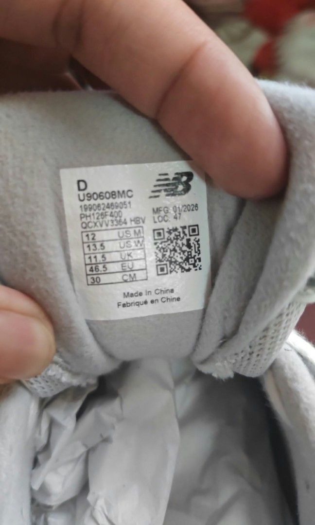 NEW BALANCE SHOES (Category: Casual Shoes) located in Manila. Submitted by makobautista (Listing ID 1463897583, Image 1). Description: QUEZON CITY NEAR BLUMINTRIT LOC For sale 7000 rfs: Maling size ang nabili.