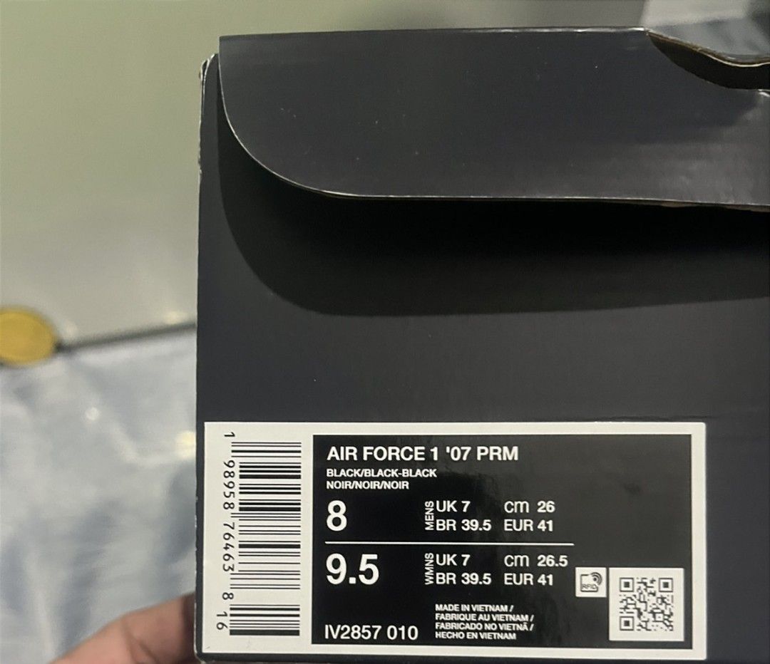 NIKE AIR FORCE 1 '07 PATENT LEATHER (Category: Casual Shoes) located in Marikina City. Submitted by richvision1700 (Listing ID 1463938004, Image 2). Description: brandnew condition never been used.
