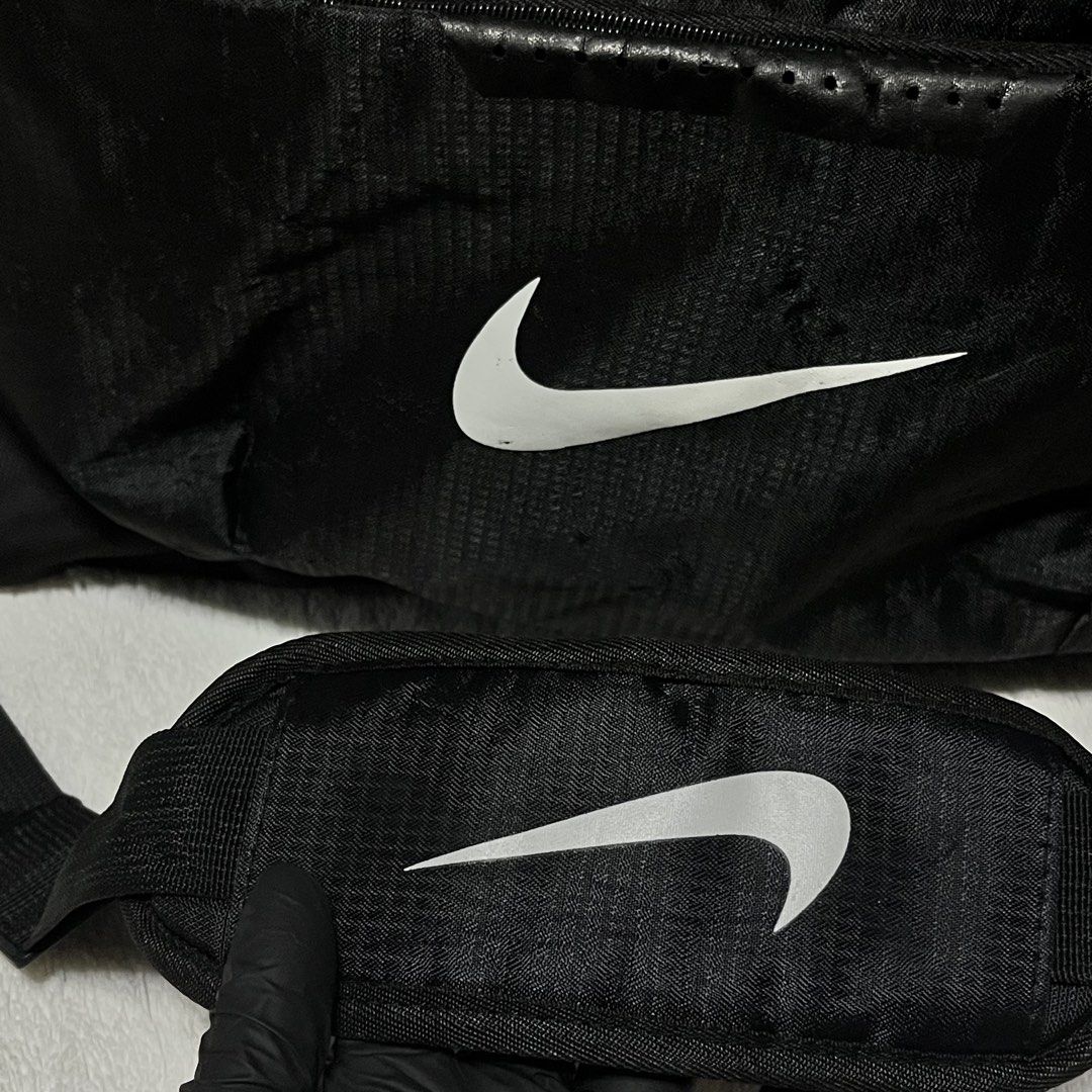 NIKE DUFFEL BAG(MEDUIM) (Category: Backpacks) located in Naga. Submitted by goodfinds_only.v1 (Listing ID 1463794818, Image 2). Description: FOR SALE -NIKE DUFFEL BAG(MEDUIM) MEASUREMENTS CAPACITY 60 LITERS WIDTH:12 INCHES LENGTH:25 INCHES HEIGHT:12 INCHES COLOR RATE:10/10 EXPECT SOME WEAR OF USAGE.UKAY NOT BRANDNEW GOOD CONDITION FEATURES: -MATERIAL CONSTRUCTED OF 100% POLYSTER -ZIPPED MAIN COMPARTMENTS -VENTILATED SIDE COMPARTMENTS -COATED BASE