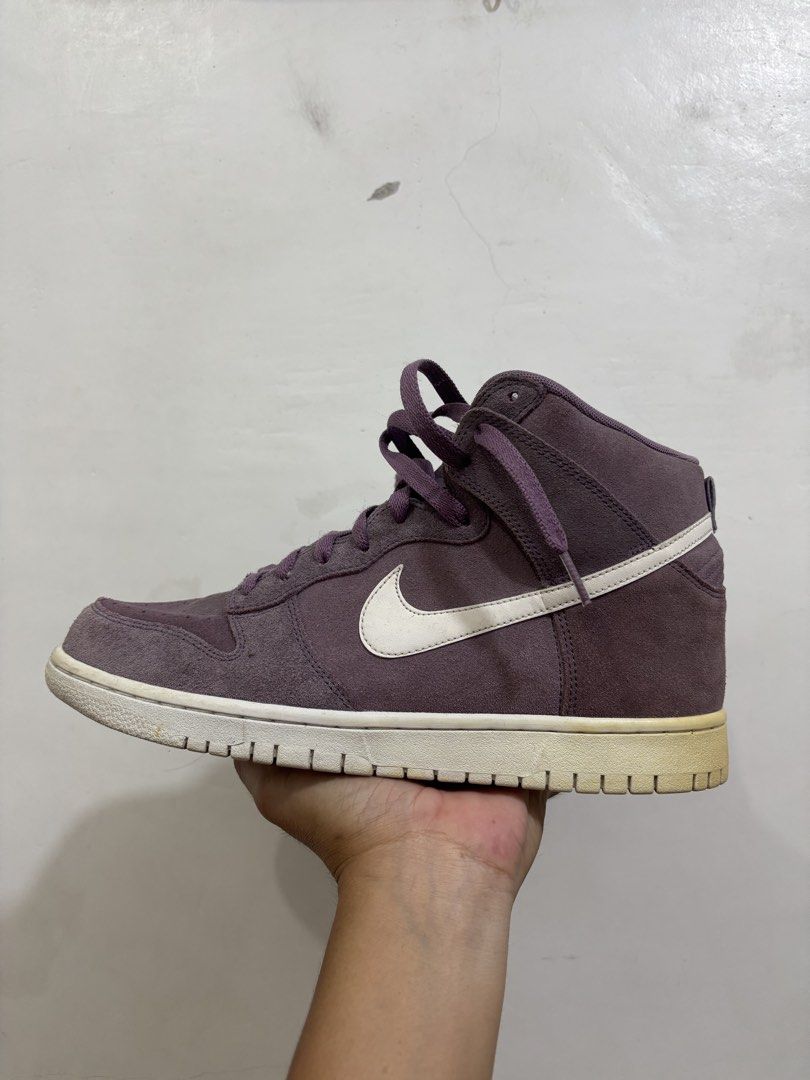 Nike Dunk High Violet Dust (Category: Sneakers) located in Taytay. Submitted by leanmark103093 (Listing ID 1463866821, Image 2). Description: Naykee Dunk High Violet Dust Size 9.5 Good Condition Check Photos 2k Shipped.