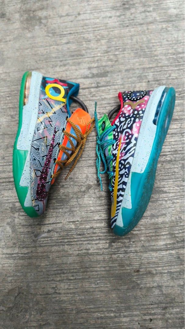 Nike KD 6 "what the'' (Category: Sneakers) located in Manila. Submitted by shawnmarwi17212 (Listing ID 1463775986, Image 3). Description: No issue Size 8.5 No box .