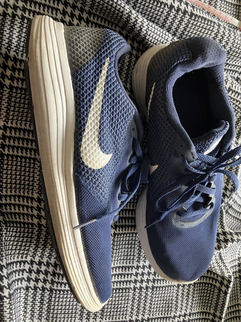 Nike revolution 3 running shoes (Category: Sneakers) located in Angeles City. Submitted by jnwsurplus (Listing ID 1463776686, Image 1). Description: Plsss see pictures Shipped .