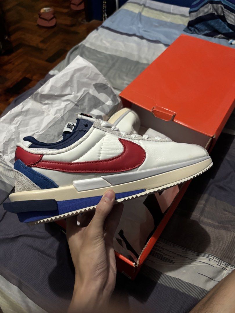 Nike Sacai Cortez (Category: Casual Shoes) located in Manila. Submitted by farci (Listing ID 1463910734, Image 3). Description: Rare Pair Nike Sacai x Cortez Collab US10 Mens Size 7.5k .