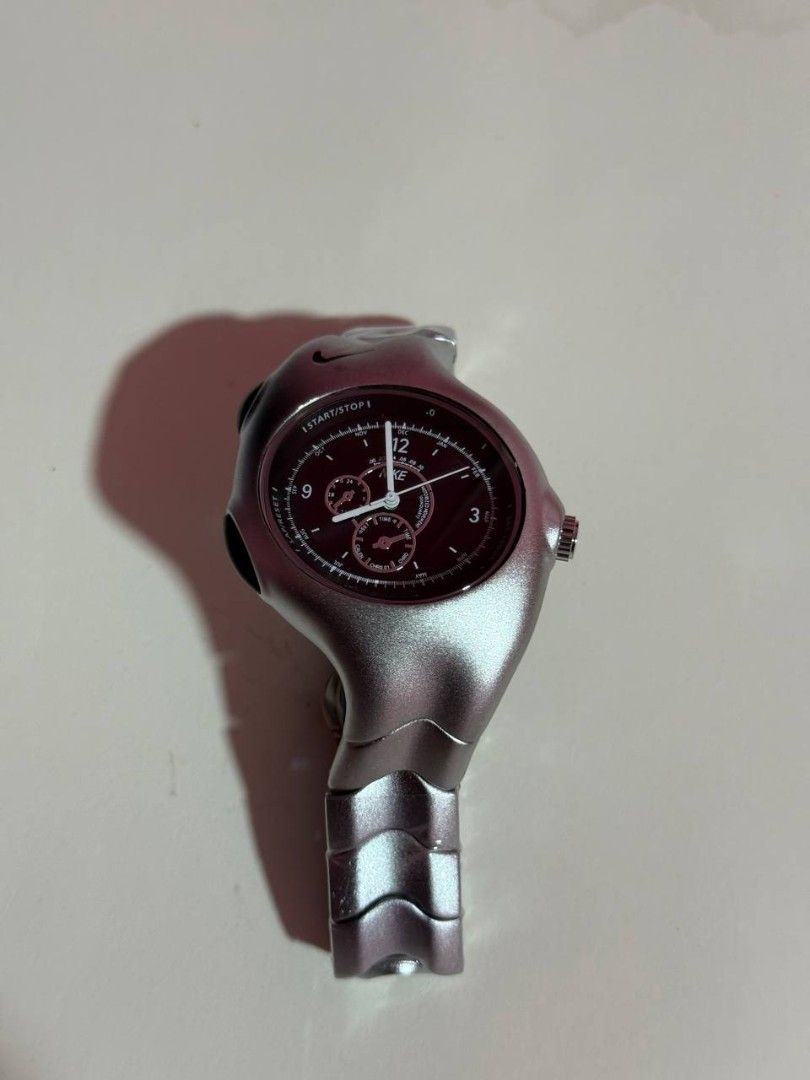 Nike TRIAX Watch - Multiple Colors Available (Category: Men's Watches) located in Manila. Submitted by noblecloud-83e3 (Listing ID 1463619711, Image 3). Description: NIKE TRIAX (TOP GRADE) Design: Signature asymmetrical and comfort (Medyo Heavy). - Butterfly Lock - Stainless Still - WATCH ONLY - Armoured Style Black or Silver it depends to you, check the pictsure or DM/PM for more samples Solid Style: Perfect for Y2K, vintage streetwear, techwear