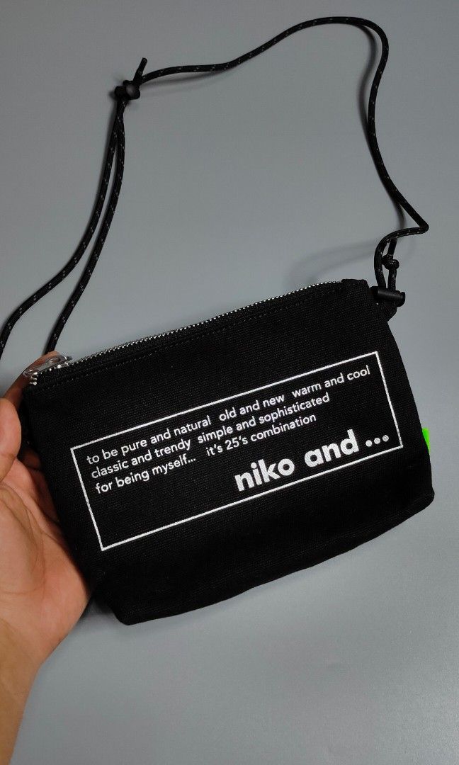 niko and... Sling Bag (Category: Sling Bags) located in Bolinao. Submitted by tokiya. (Listing ID 1463772646, Image 2). Description: niko and... Sling Bag Size: 8inches x 6inches Excellent Condition.