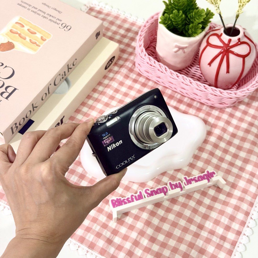 Nikon COOLPIX S2700 16.0 MP Digital Camera (Category: Cameras) located in Manila. Submitted by decluttered_by.kisses (Listing ID 1463805378, Image 3). Description: Model: Nik♡n Coolpix S2700 ♡₊˚ - one of the best seller! price: [🔖₱6,499 + SF 📦] ╰┈➤ comment “mine” 🛒 IG: Blissful.Snap FB Page: Blissful Snap Tiktok: Blissful.Snap 🌸 𝗱𝗲𝘁𝗮𝗶𝗹𝘀: 📸 – Key Features • 16 MP CCD sensor • 6× optical zoom • Compact point-and-shoot body • ISO 80–1600