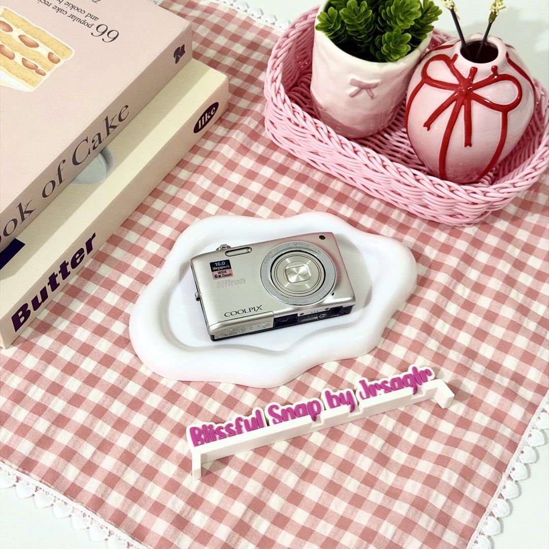 Nikon COOLPIX S2700 Digital Camera (Category: Cameras) located in Manila. Submitted by decluttered_by.kisses (Listing ID 1463805475, Image 1). Description: Model: Nik♡n Coolpix S2700 ♡₊˚ - one of the best seller! price: [🔖₱6,499 + SF 📦] ╰┈➤ comment “mine” 🛒 IG: Blissful.Snap FB Page: Blissful Snap Tiktok: Blissful.Snap 🌸 𝗱𝗲𝘁𝗮𝗶𝗹𝘀: 📸 – Key Features • 16 MP CCD sensor • 6× optical zoom • Compact point-and-shoot body • ISO 80–1600 • 720p 