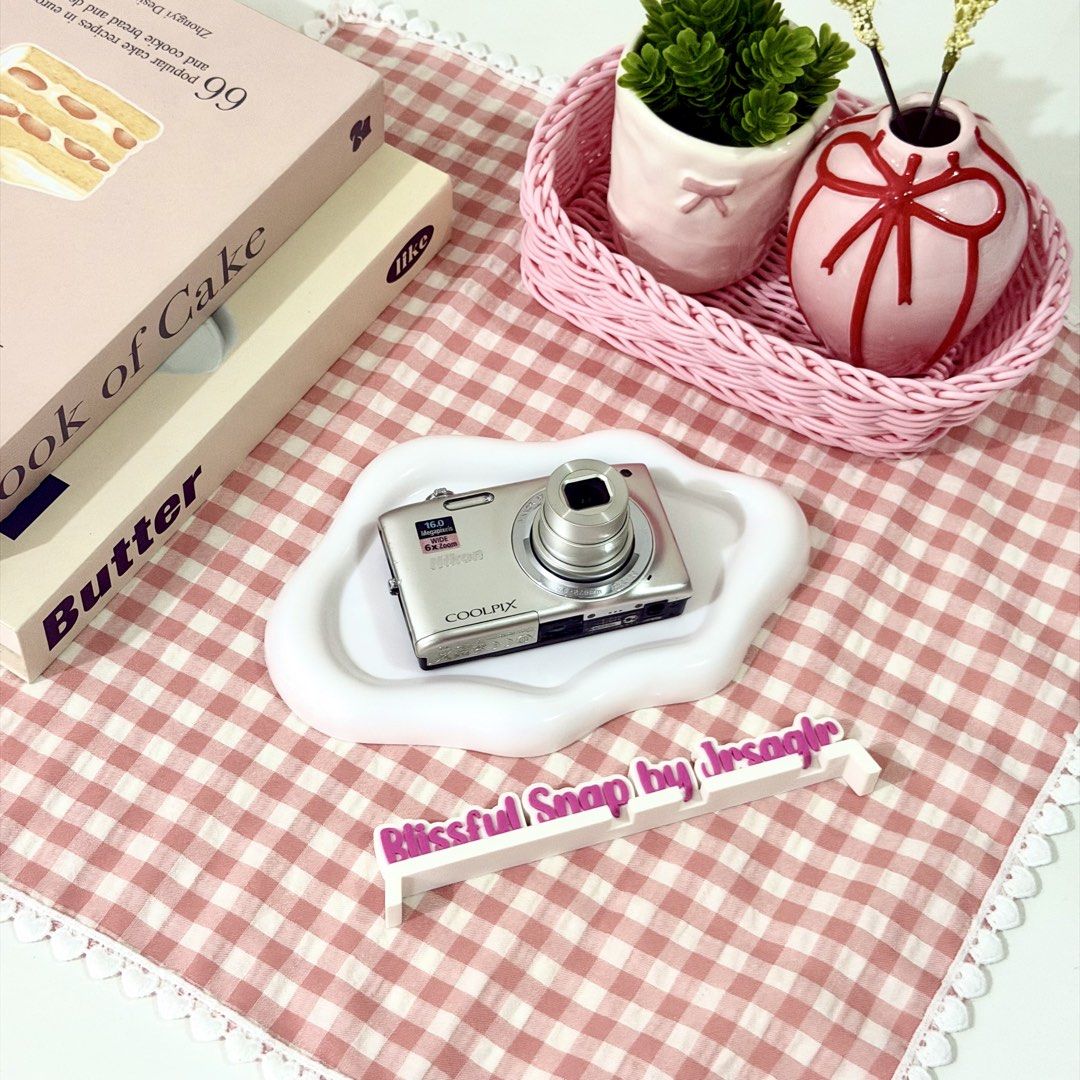 Nikon COOLPIX S2700 Digital Camera (Category: Cameras) located in Manila. Submitted by decluttered_by.kisses (Listing ID 1463805475, Image 2). Description: Model: Nik♡n Coolpix S2700 ♡₊˚ - one of the best seller! price: [🔖₱6,499 + SF 📦] ╰┈➤ comment “mine” 🛒 IG: Blissful.Snap FB Page: Blissful Snap Tiktok: Blissful.Snap 🌸 𝗱𝗲𝘁𝗮𝗶𝗹𝘀: 📸 – Key Features • 16 MP CCD sensor • 6× optical zoom • Compact point-and-shoot body • ISO 80–1600 • 720p 