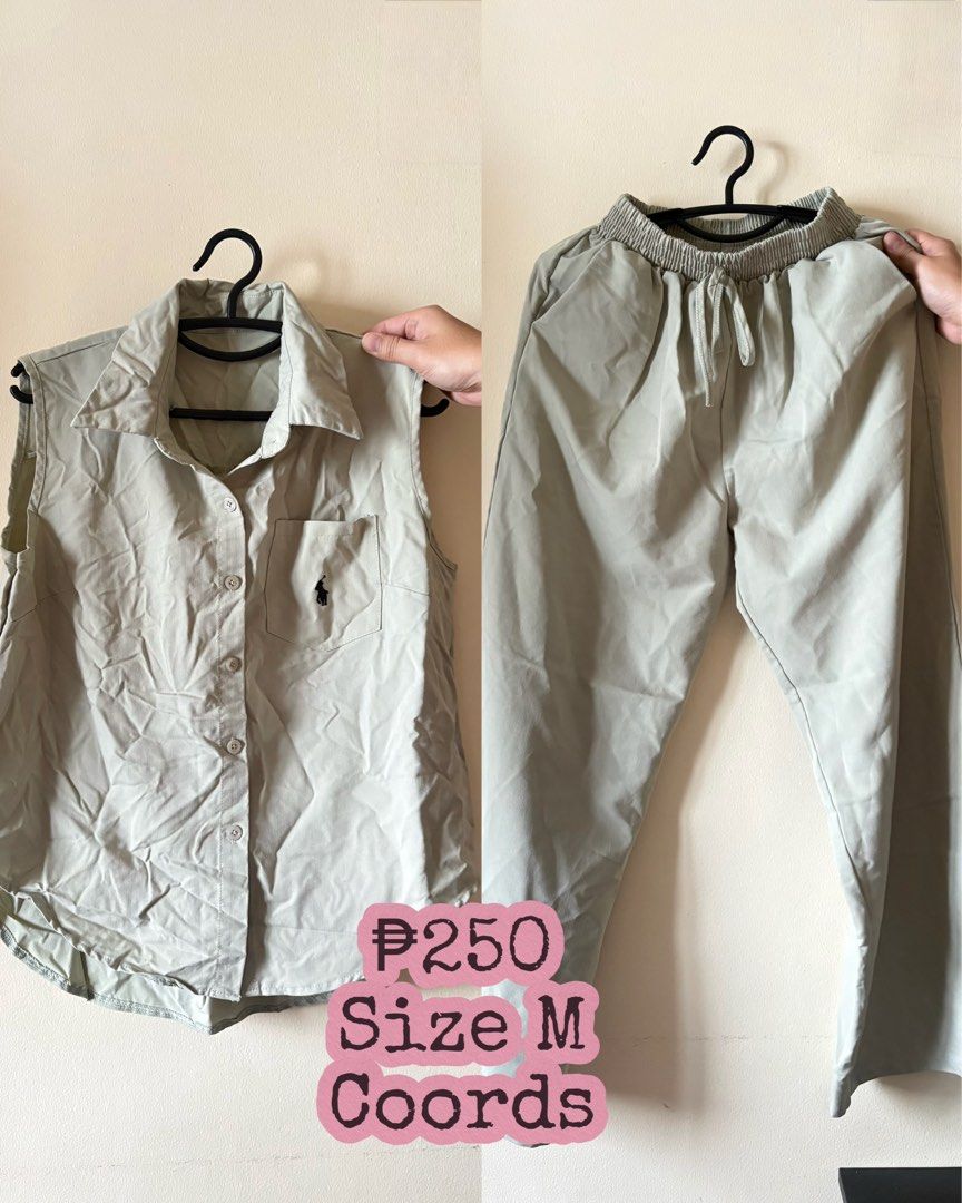 Office Wear - Coordinates (Category: Sets or Coordinates) located in Quezon City. Submitted by ayavaldez (Listing ID 1463920615, Image 3). Description: Preloved closet sale ✨👗 office wear — Mostly still in good condition. 🤎 Size + price are indicated on each photo. DM me if interested! 🛍️.