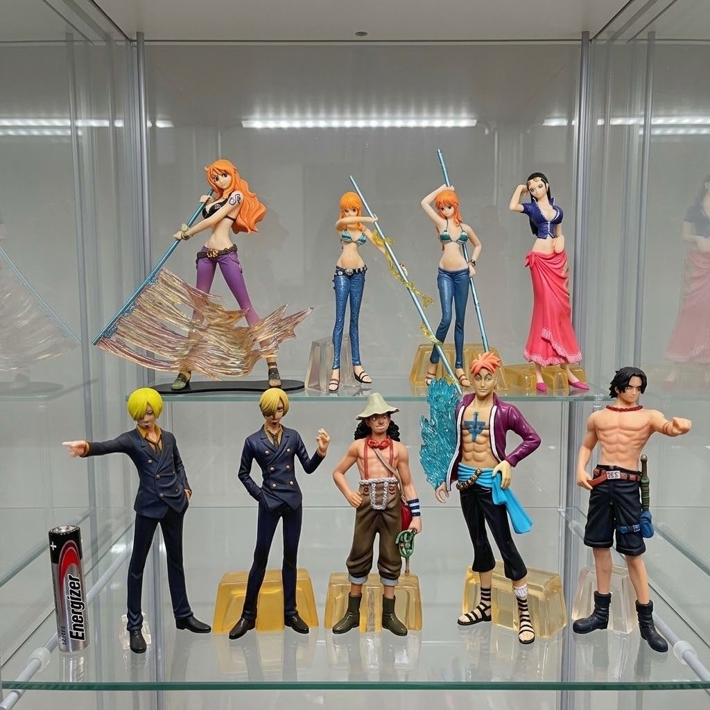 One Piece (Category: Action & Battle Toys) located in Caloocan City. Submitted by ToytrixCollectibles (Listing ID 1463793180, Image 1). Description: P200 each - all authentic Location: Aklan Shipping: LBC (P95) or Flash (P85) Payment: Gcash or BPI.
