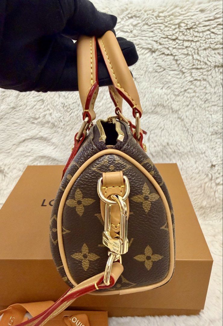 *ONHAND!* Preloved Monogram Canvas Nano Sling (Category: Luxury Bags & Wallets) located in Manila. Submitted by mrsmdxbseller (Listing ID 1463926716, Image 3). Description: .