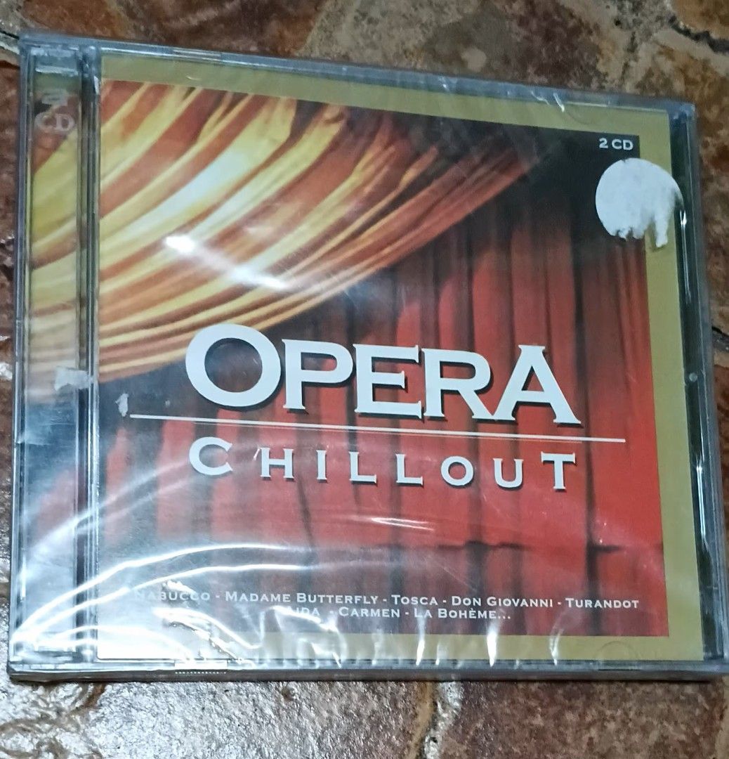 Opera Chillout 2 CD Classical Music Compilation (Category: CDs & DVDs) located in Quezon City. Submitted by dancatz (Listing ID 1463921283, Image 1). Description: □ P 350.00 - Opera Chillout 2 CD compilation - Features famous opera pieces by Puccini, Verdi, Mozart, and more - Perfect for relaxation or discovering opera - Tracklist available in the photos - Enjoy a dose of classical music - sealed LFB Seller's location : Brgy. Sta. Teresita Quezon