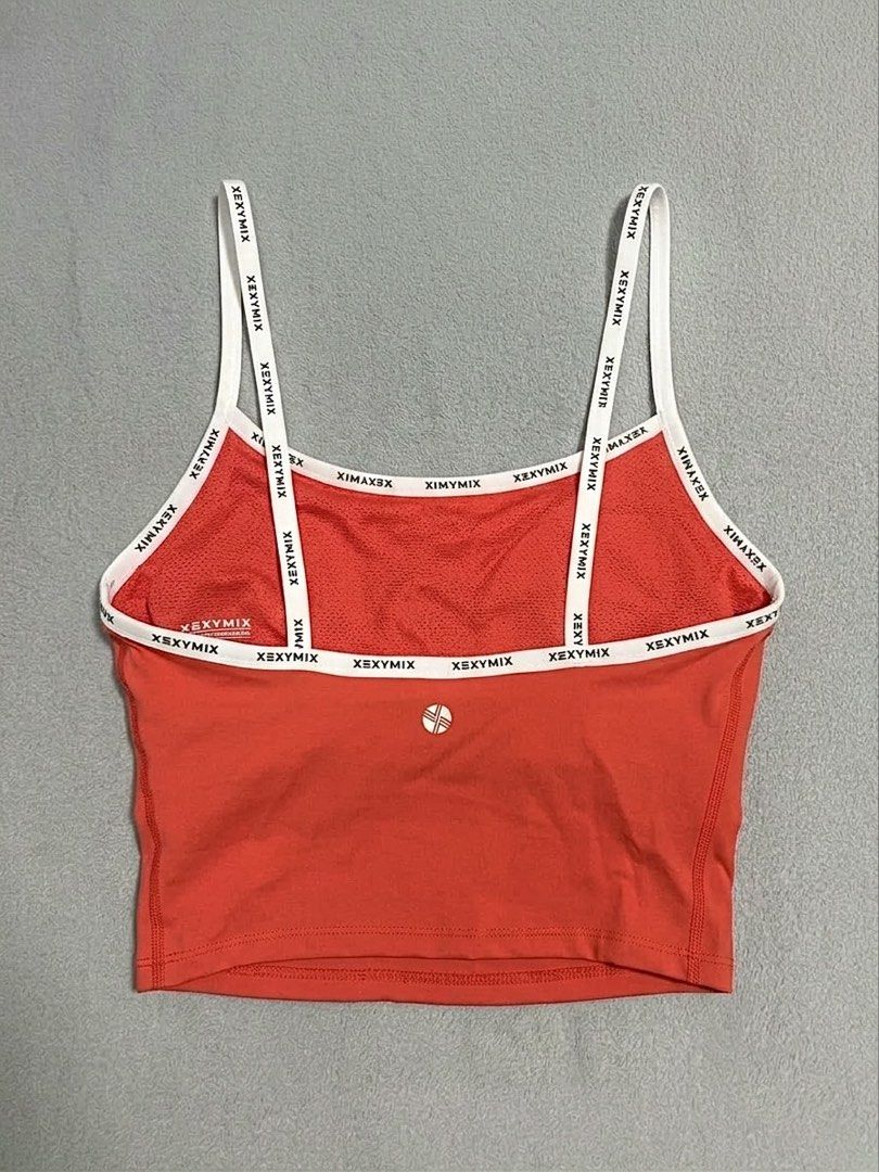 Orange Red Xexymix CropTop (Category: Activewear) located in Davao. Submitted by sb.thriftwear (Listing ID 1463765281, Image 3). Description: Size: Medium on tag Issue: None. Good as new Color may vary due to lighting. ⚠️All items are thrifted. Please manage your expectations. RS‼️ RS‼️ RS‼️.