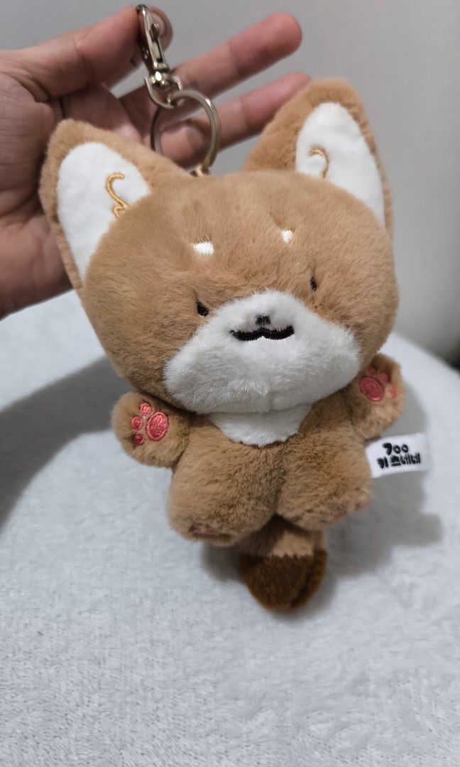 Original 700 Kitsune Authentic Desert Fox Doll Keyring from Korea (Category: Plushies & Soft Toys) located in Cavite. Submitted by csl_corner (Listing ID 1463815874, Image 1). Description: 700 Kitsune plush Charm Bag Hanger Keyring Fox Animal Plush Toy 💯 Authentic Original from Korea.