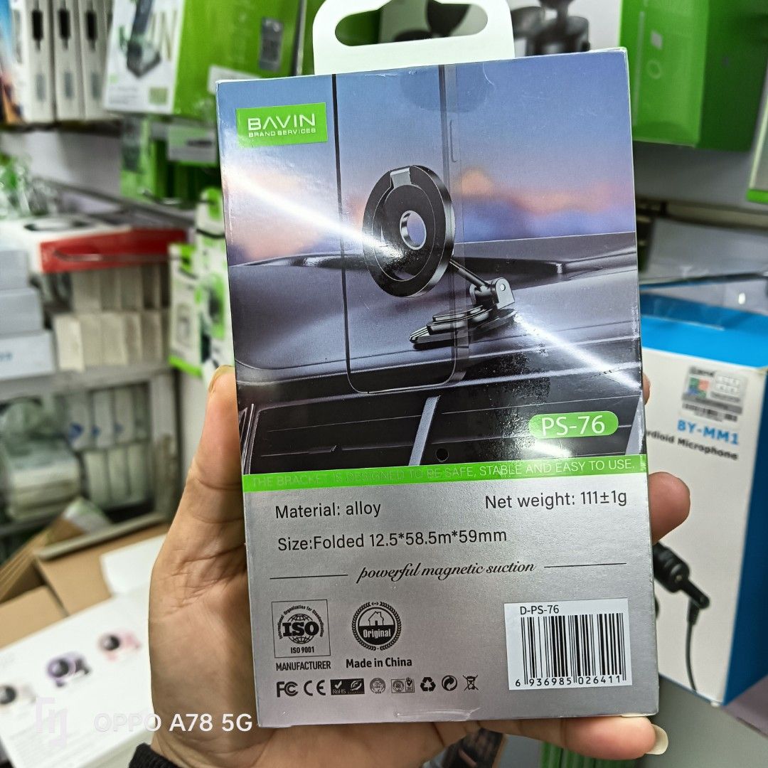 Original bavin Car magnetic folding holder (Category: Mounts & Holders) located in Manila. Submitted by iliasjen (Listing ID 1463866168, Image 2). Description: .