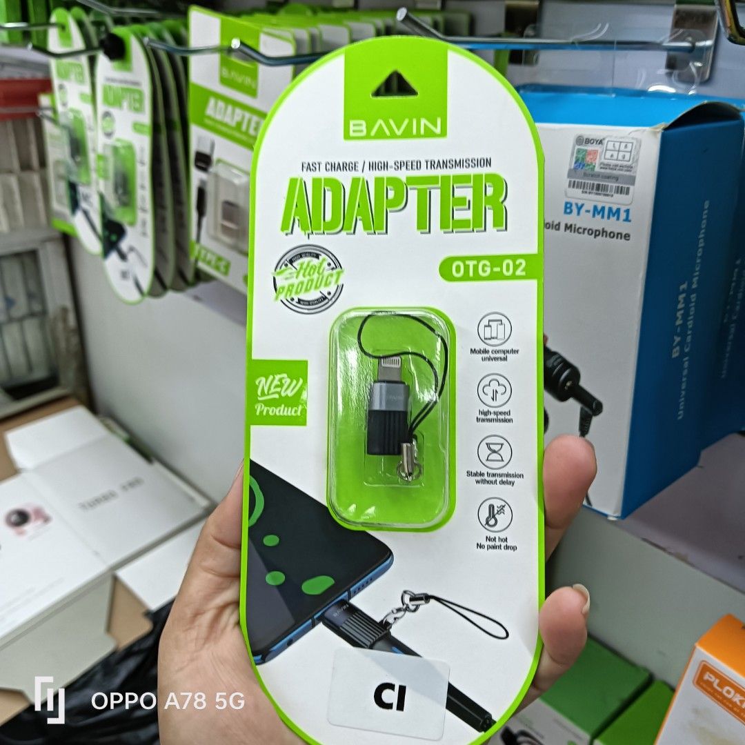 Original bavin OTG -02 type c to ios (Category: Other Mobile & Gadget Accessories) located in Manila. Submitted by iliasjen (Listing ID 1463865867, Image 1). Description: .