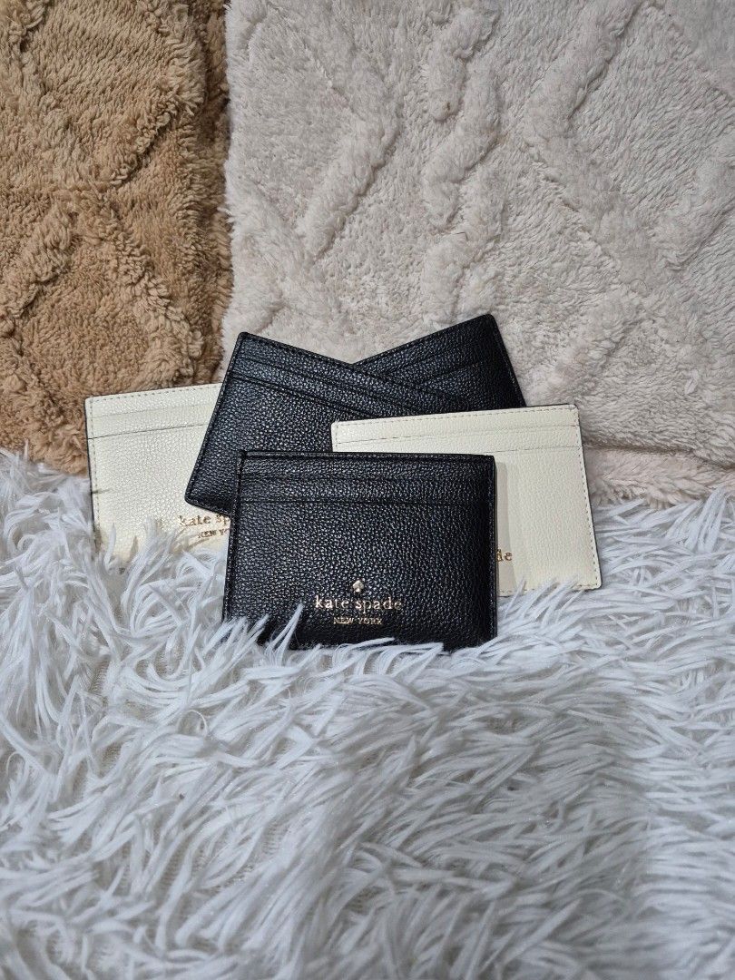 Original Kate Spade Slim Card Holder (Category: Wallets & Card holders) located in Cavite. Submitted by chaellebrandsluxe (Listing ID 1463804468, Image 1). Description: Selling low, no inclusion LP Posted already.