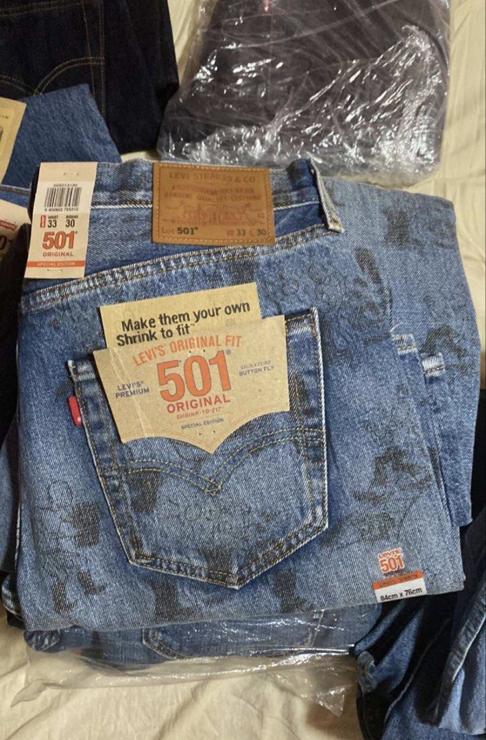 Original levis limited edition (Category: Activewear) located in Cabuyao City. Submitted by nicoleecloset (Listing ID 1463787442, Image 3). Description: Size 36 length 30.