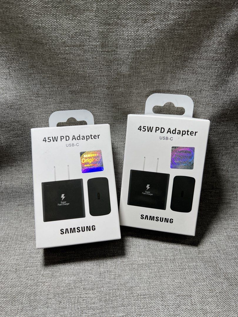 Original Samsung 45W Power Adapter-Black (Category: Chargers & Cables) located in Manila. Submitted by warm_jamin (Listing ID 1463926407, Image 1). Description: ⚡ Original Samsung 45W Power Adapter Upgrade your charging experience with the Samsung 45W Power Adapter designed for fast and reliable charging on compatible devices. ✅ Original Samsung ✅ 45W Fast Charging ✅ Available in Black & White ✅ Brand New & Sealed ✅ Compact & Convenient Design ✅ 