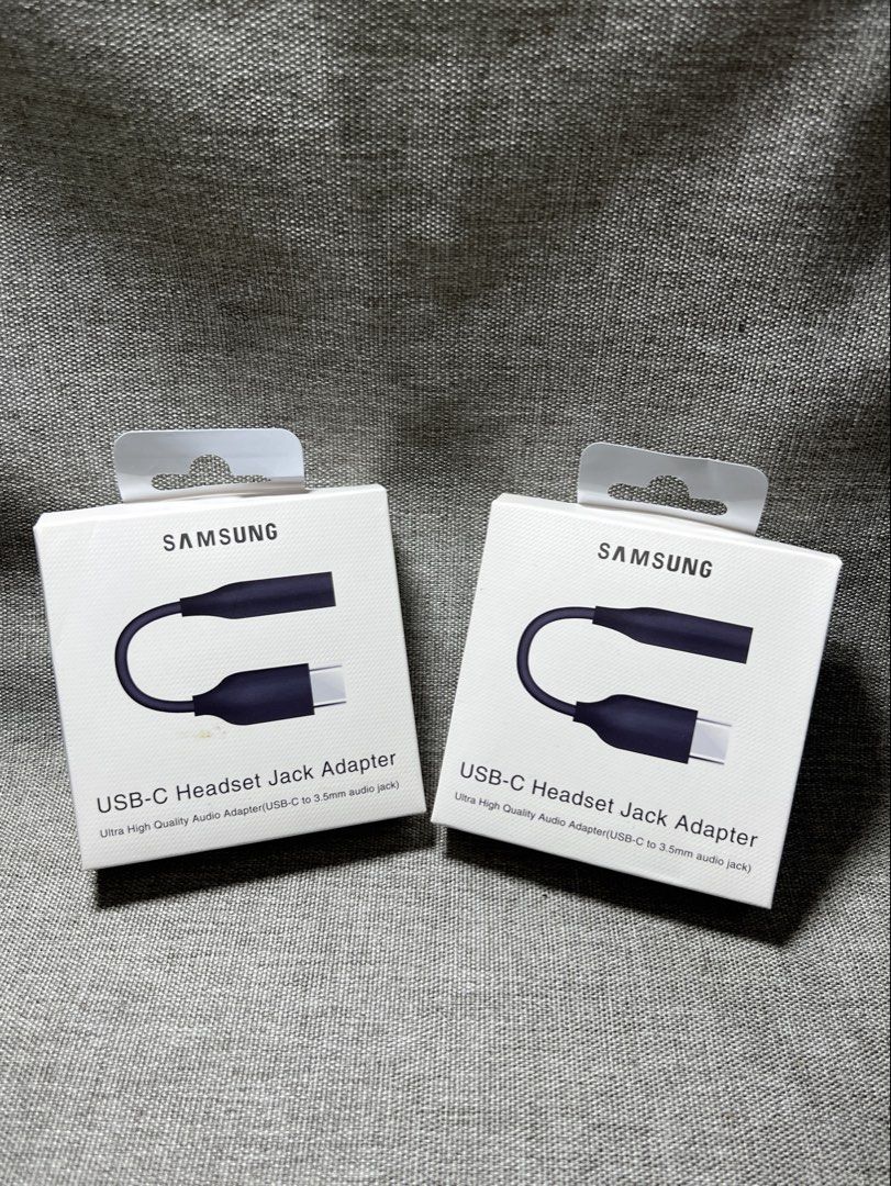Original Samsung Type-C Headphone Jack Adapter (Category: Other Mobile & Gadget Accessories) located in Manila. Submitted by warm_jamin (Listing ID 1463928222, Image 1). Description: 🎧 Original Samsung Type-C Headphone Jack Adapter Need to connect your wired earphones or headphones to a device with a USB Type-C port? This adapter provides a simple and convenient connection for compatible devices. ✅ Original Samsung ✅ USB Type-C Connector ✅ Suppo